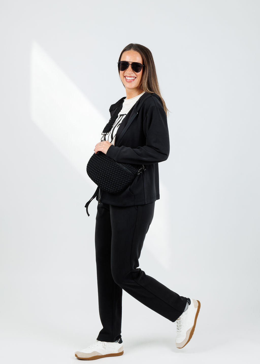 BK Milika Sweatpants in Black available at Barbara Katz
