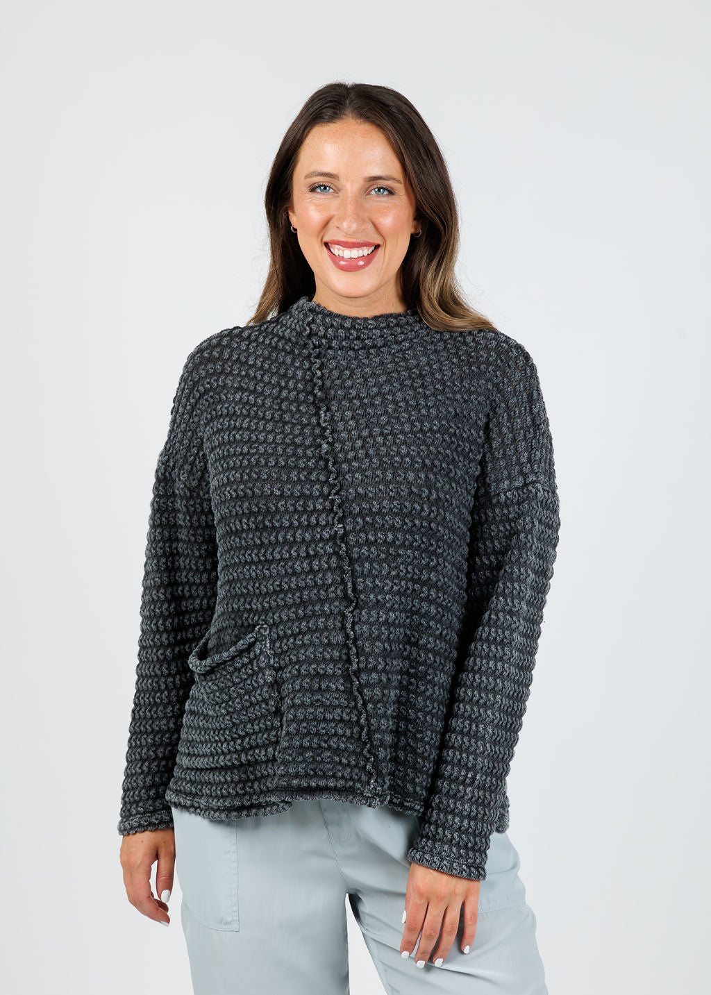 Beau Jours Ronnie Top in Black available at Barbara Katz