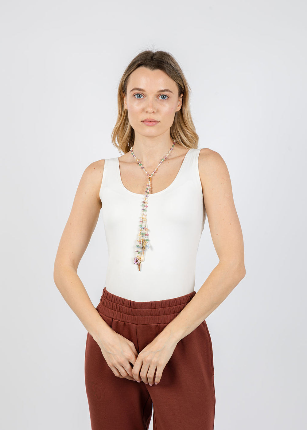 Ben Amun Fascino Necklace in Multi available at Barbara Katz