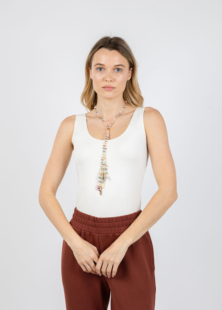 Ben Amun Fascino Necklace in Multi available at Barbara Katz