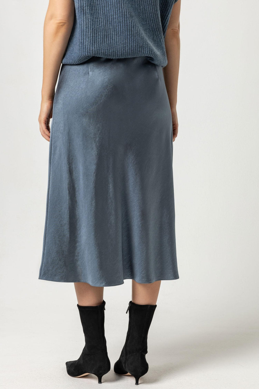 Lilla P - Bias Cut Satin Skirt