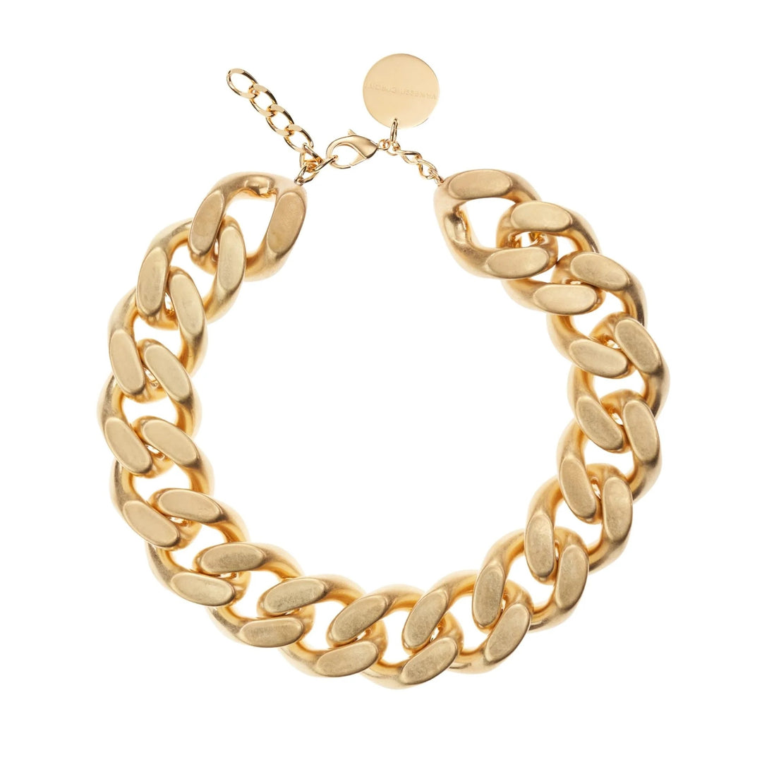 VANESSA BARONI Big Flat Chain Necklace