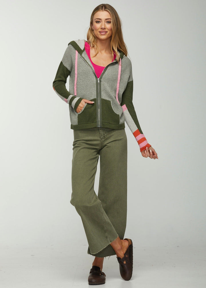 Birdseye Hoodie - Olive
