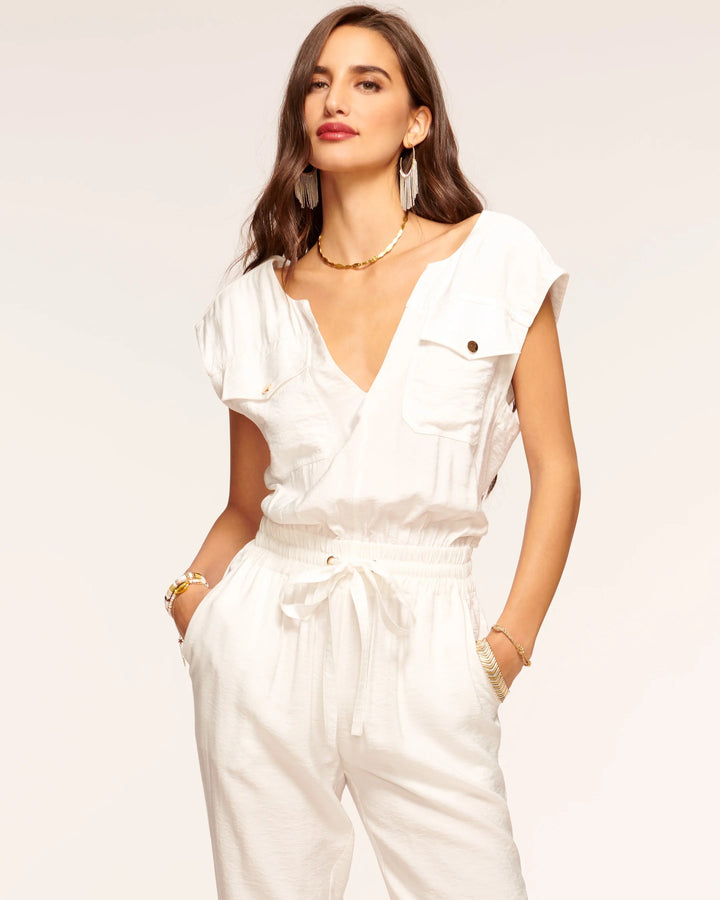 Bria Jumpsuit - Ivory