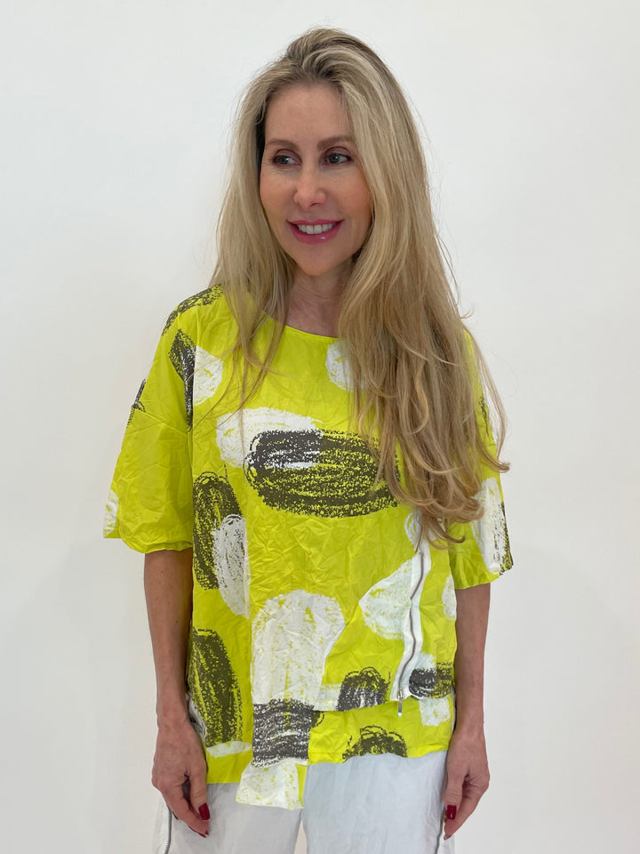 Chalet et Ceci Wynter Top in Lumia available at Barbara Katz