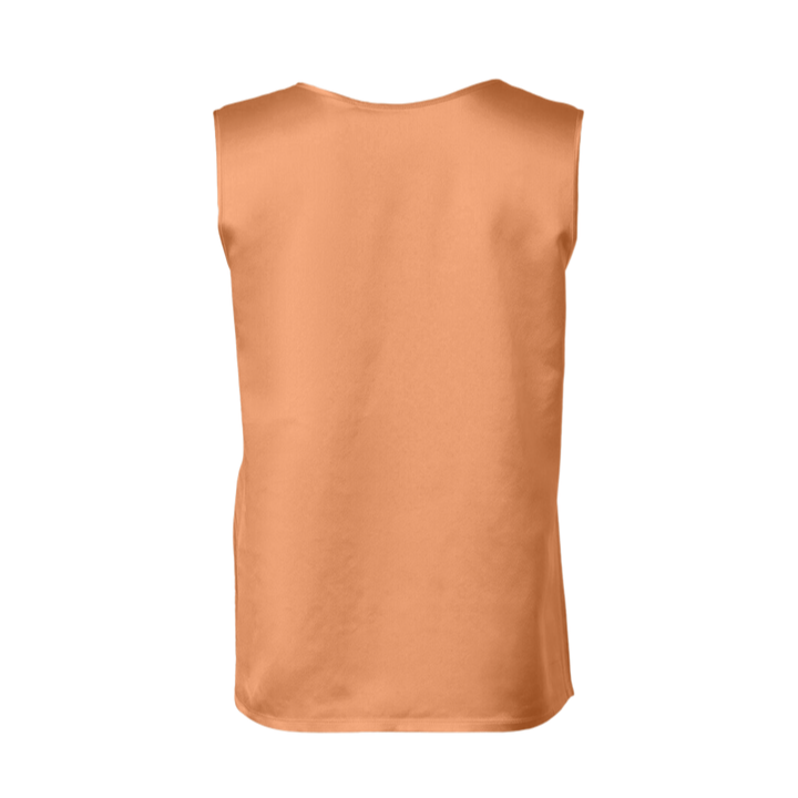 Diomi Sateen Reversible Tank Top in Copper available at Barbara Katz