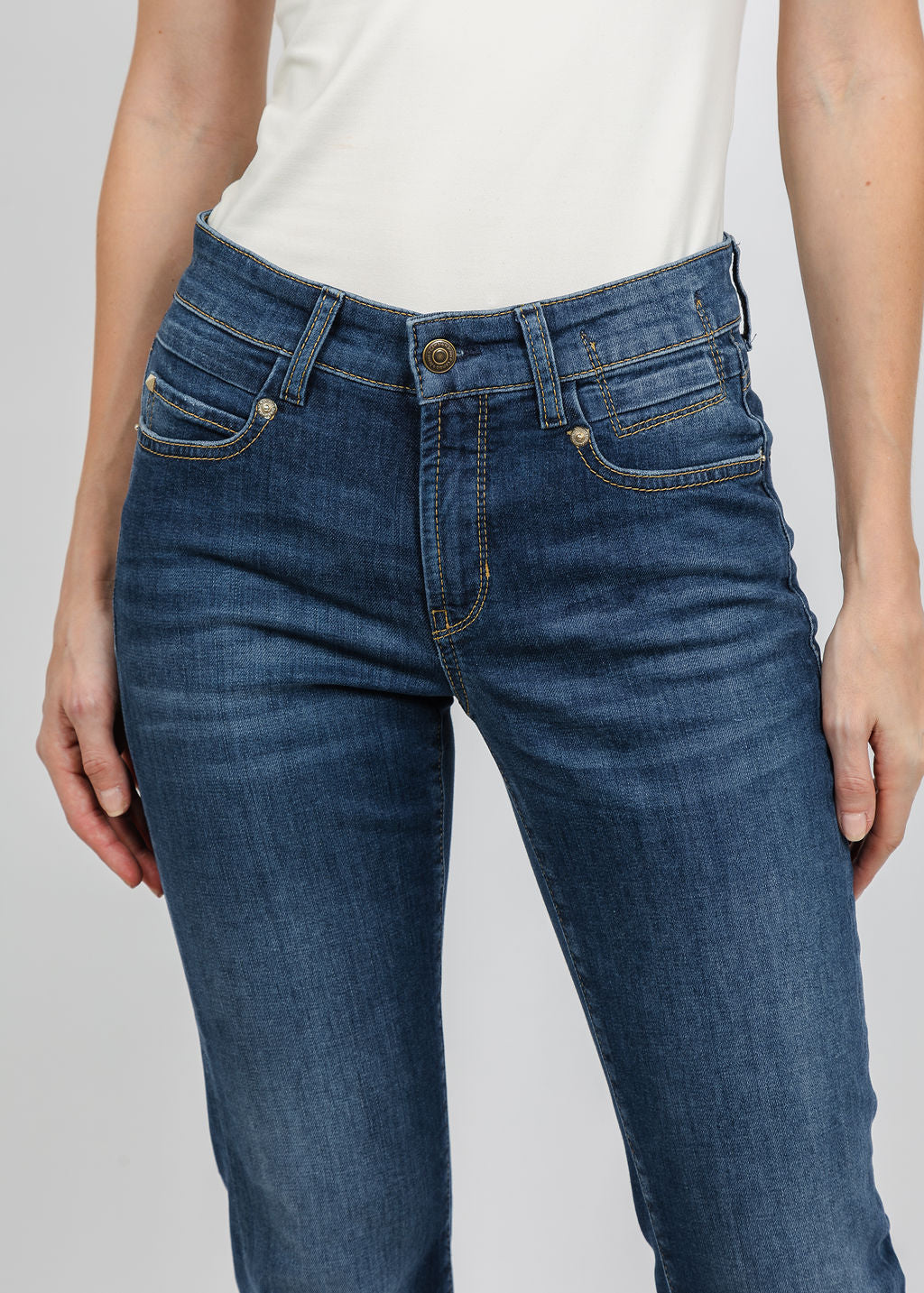 Cambio Paris Flared Pant 33" - Modern Casual Used available at Barbara Katz