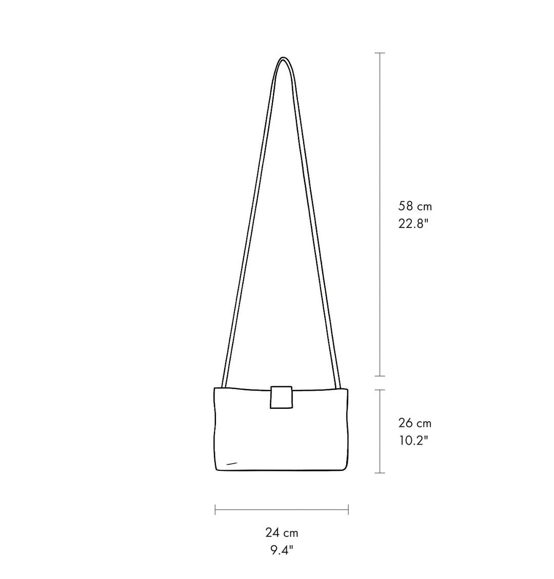 Daniella Lehavi Capri Clutch Bag measurements