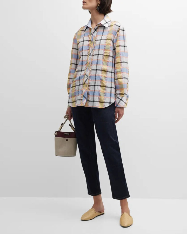 Casey Plaid Button-Down Shirt