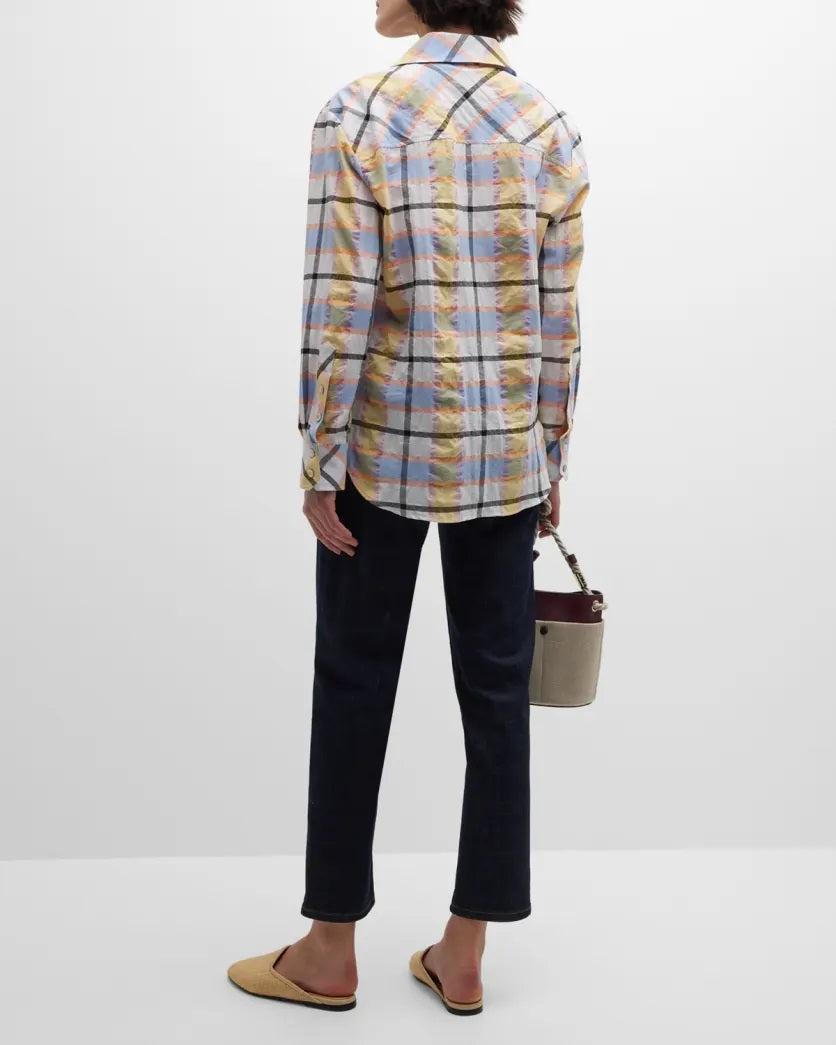 Casey Plaid Button-Down Shirt