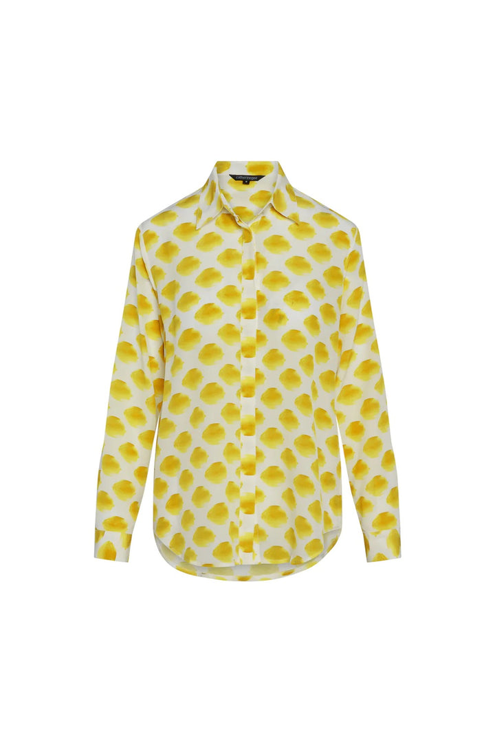 Catherine Gee Sophie Blouse - Limon White