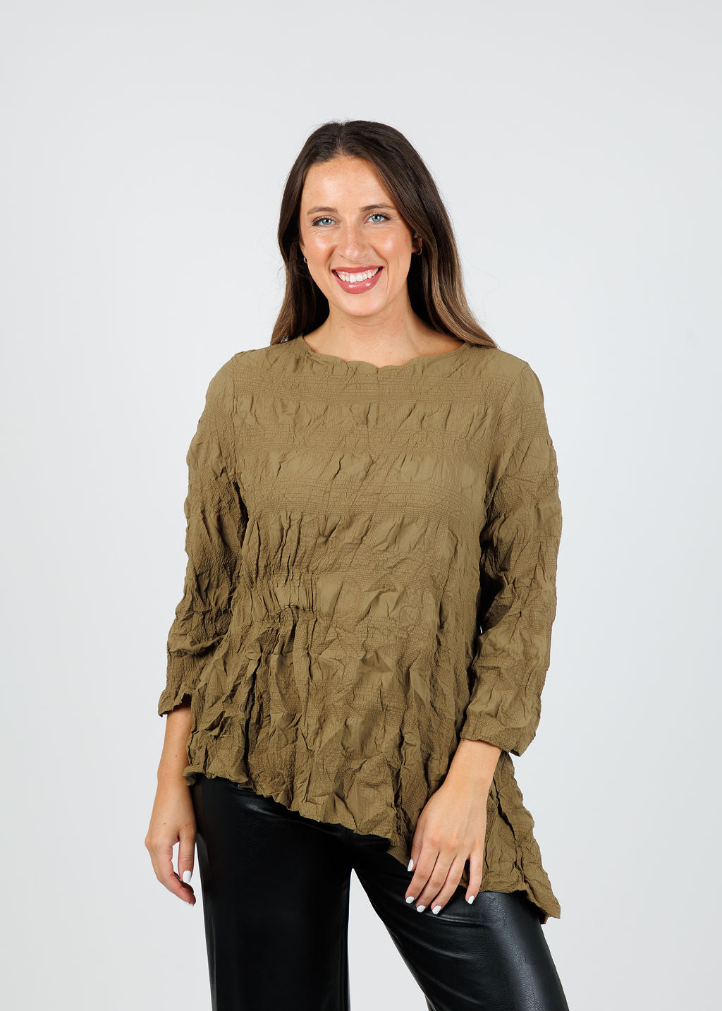 Chalet et Ceci Ezra Top in Saxon available at Barbara Katz
