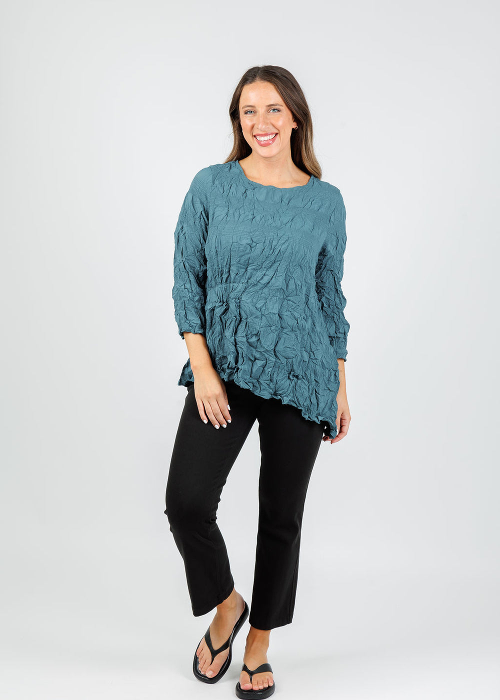 Chalet et Ceci Ezra Top in Saxon available at Barbara Katz