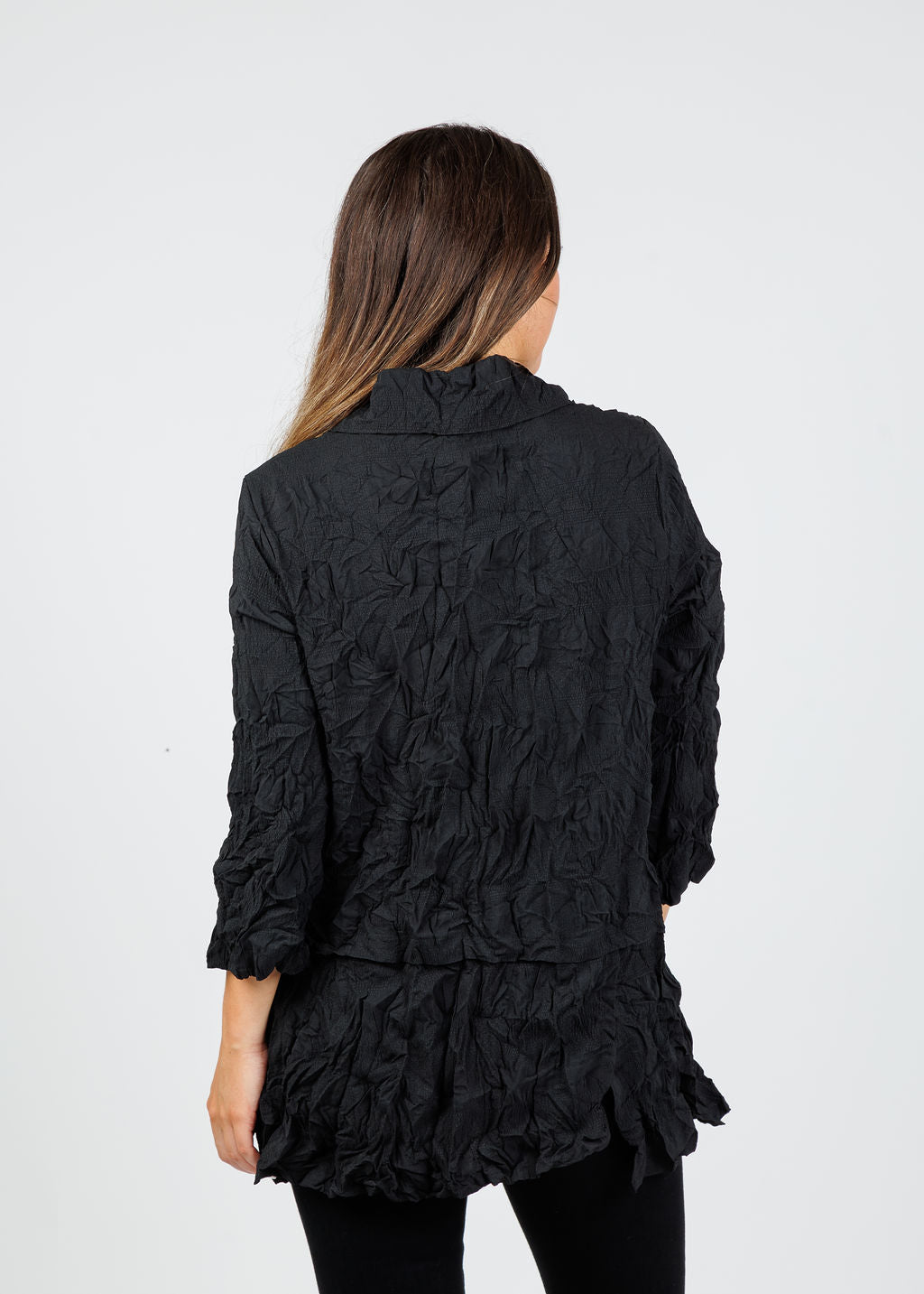 Chalet et Ceci Inez Shirt in Black available at Barbara Katz