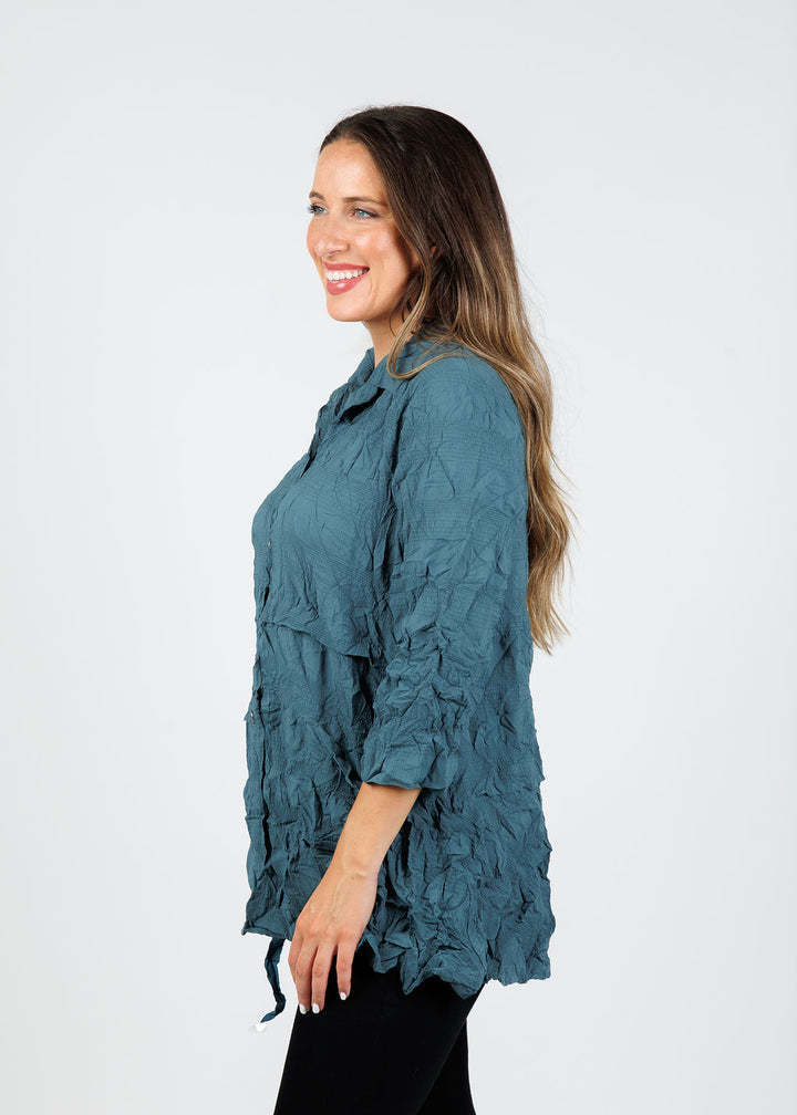 Chalet et Ceci Inez Shirt in Saxon available at Barbara Katz