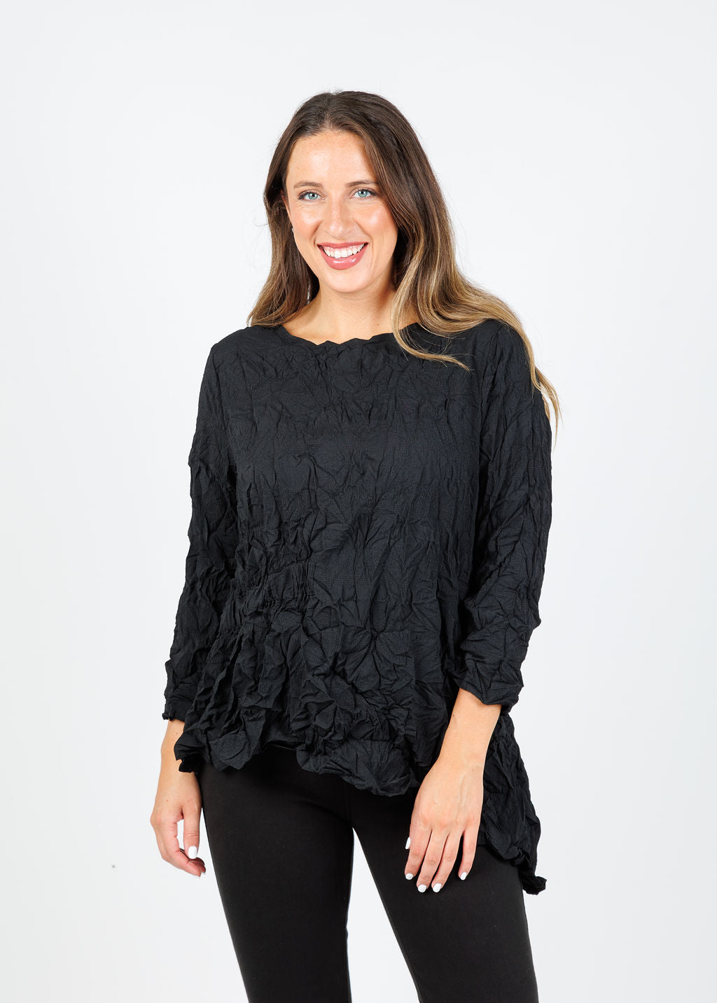 Chalet et Ceci Ezra Top in Black available at Barbara Katz
