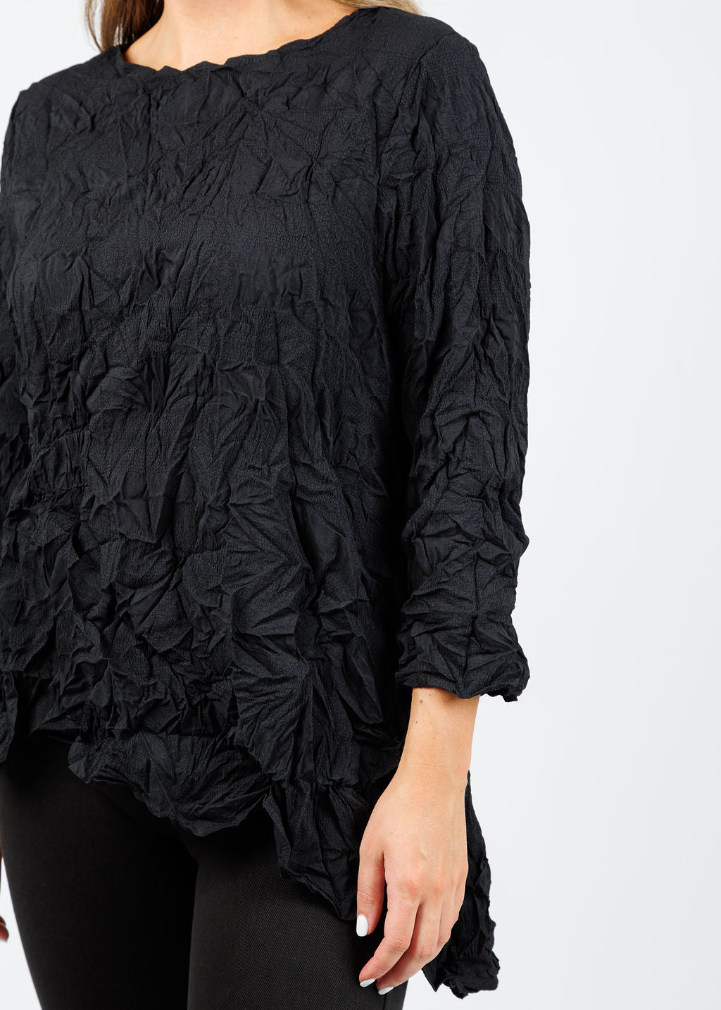 Chalet et Ceci Ezra Top in Black available at Barbara Katz