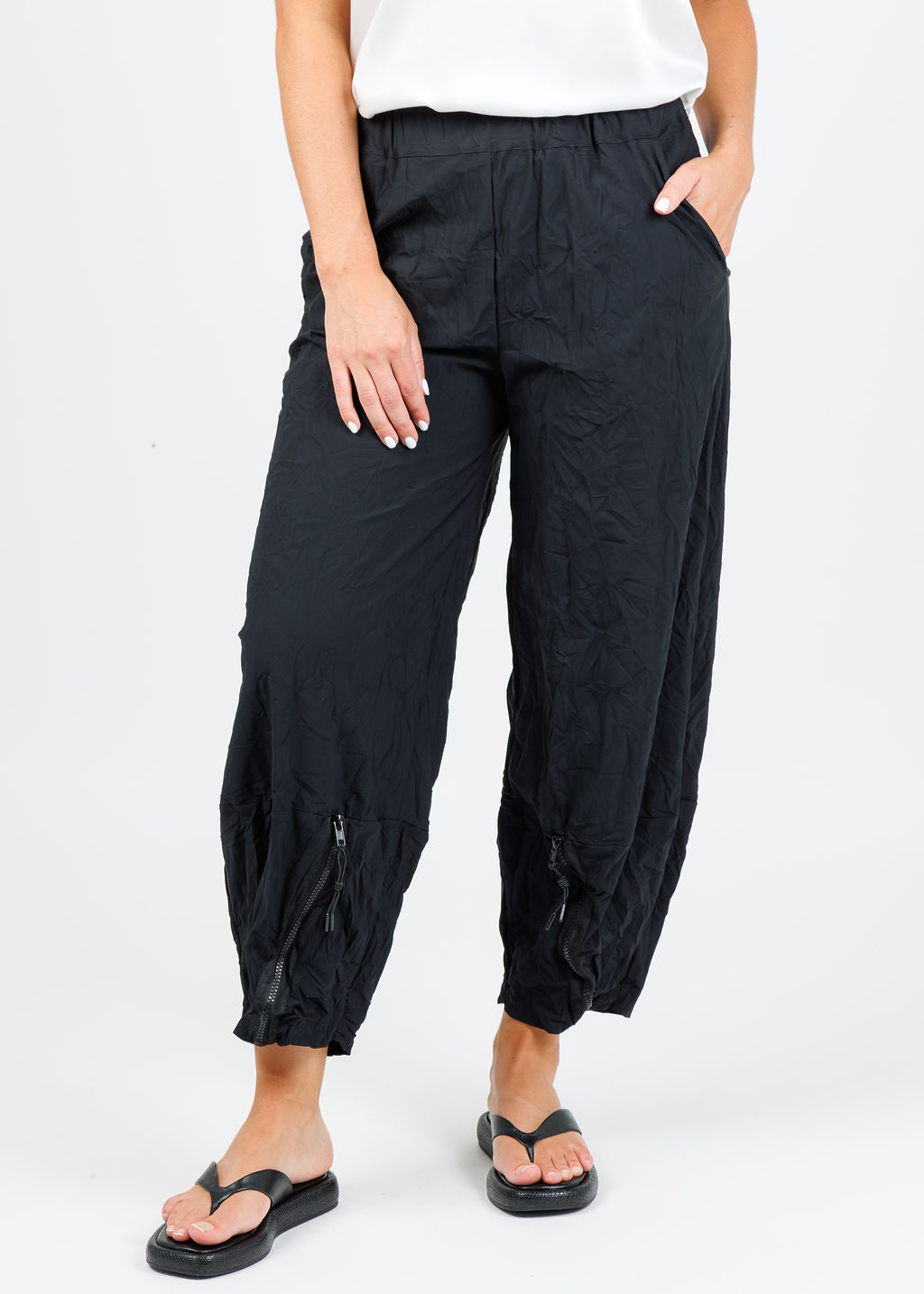 Chalet et Ceci Wilka Pants in Black available at Barbara Katz