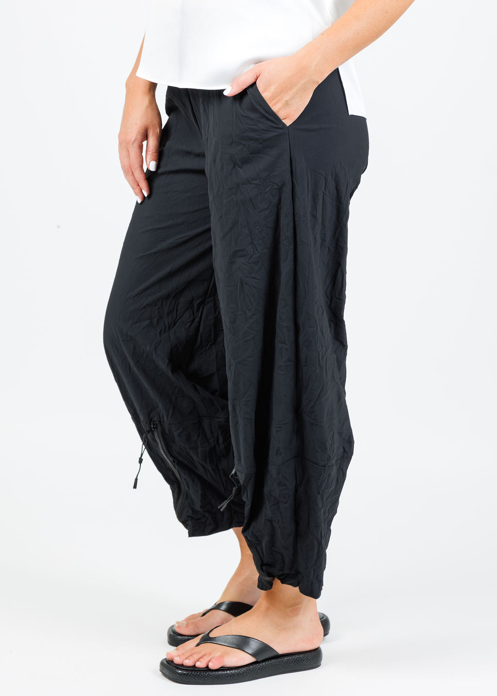 Chalet et Ceci Wilka Pants in Black available at Barbara Katz