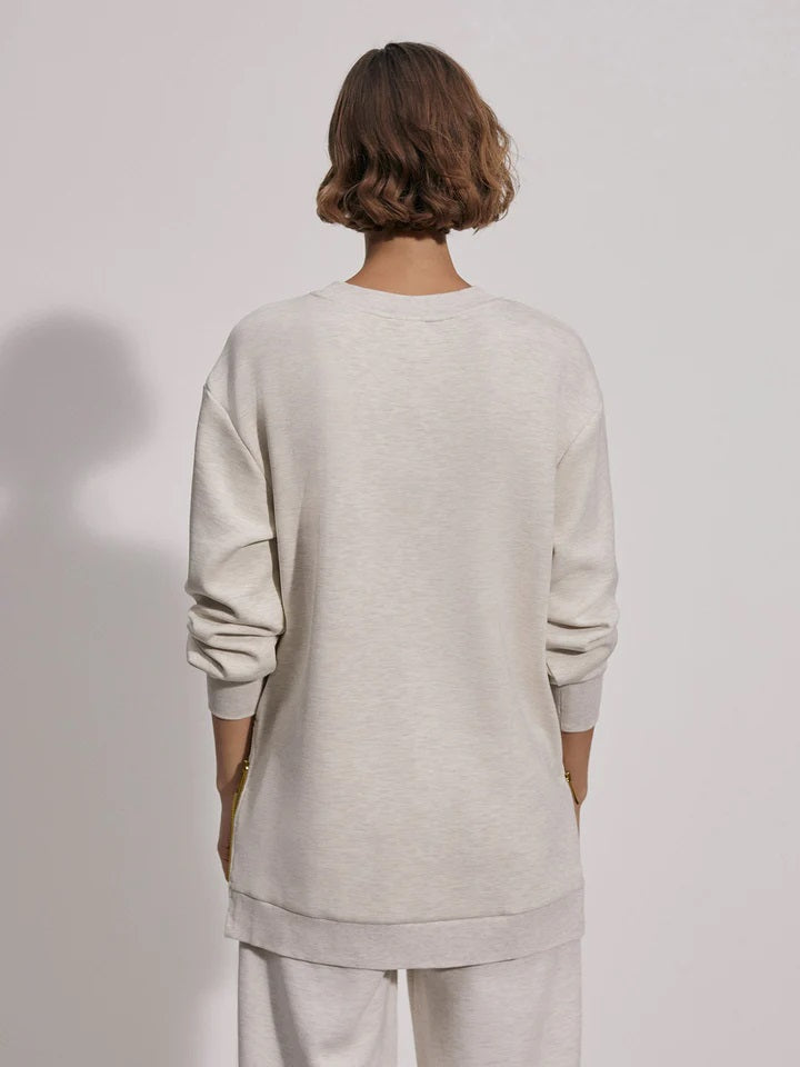 Charter Sweater 2.0 - Ivory Marl