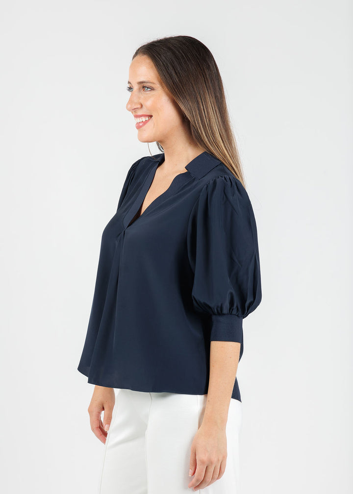 Weldon Top - Navy
