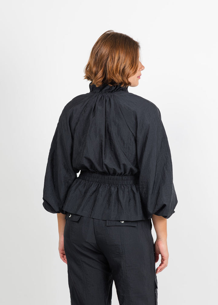 Cinq a Sept Deana Jacket in Black available at Barbara Katz