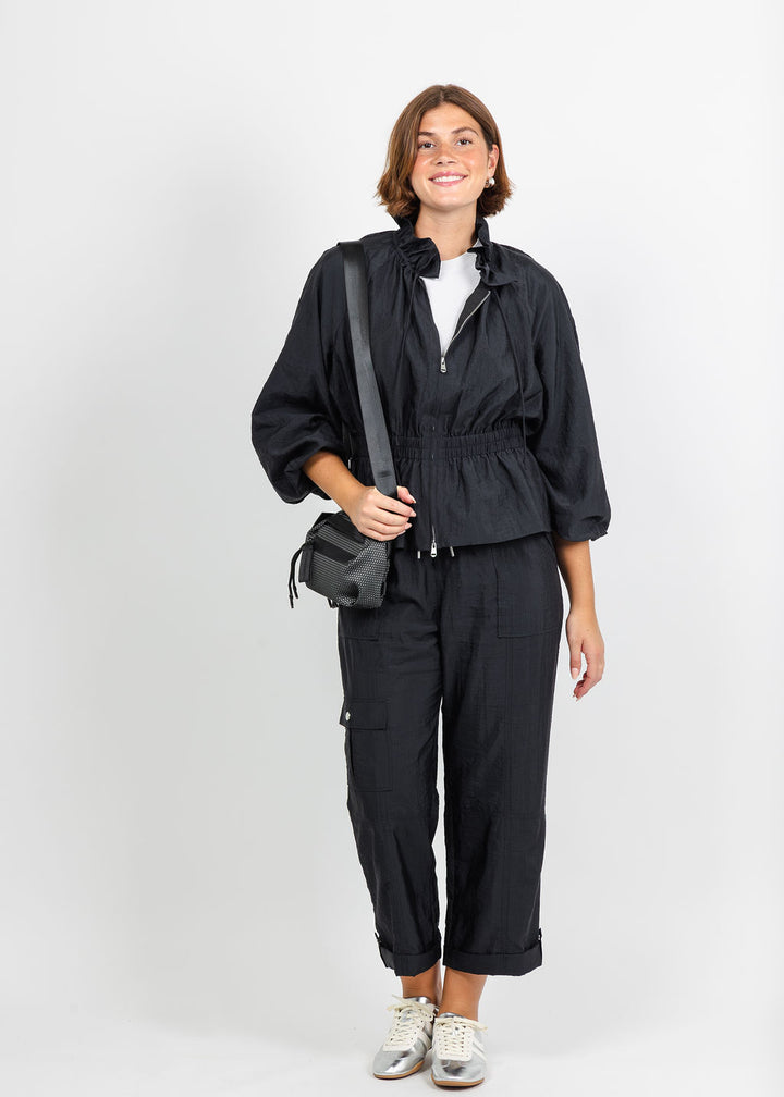 Cinq a Sept Deana Jacket in Black available at Barbara Katz