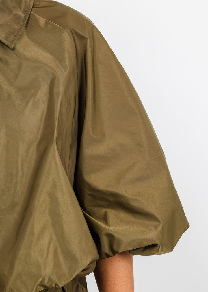 Cinq a Sept Paulina Jacket in Dark Olive available at Barbara Katz