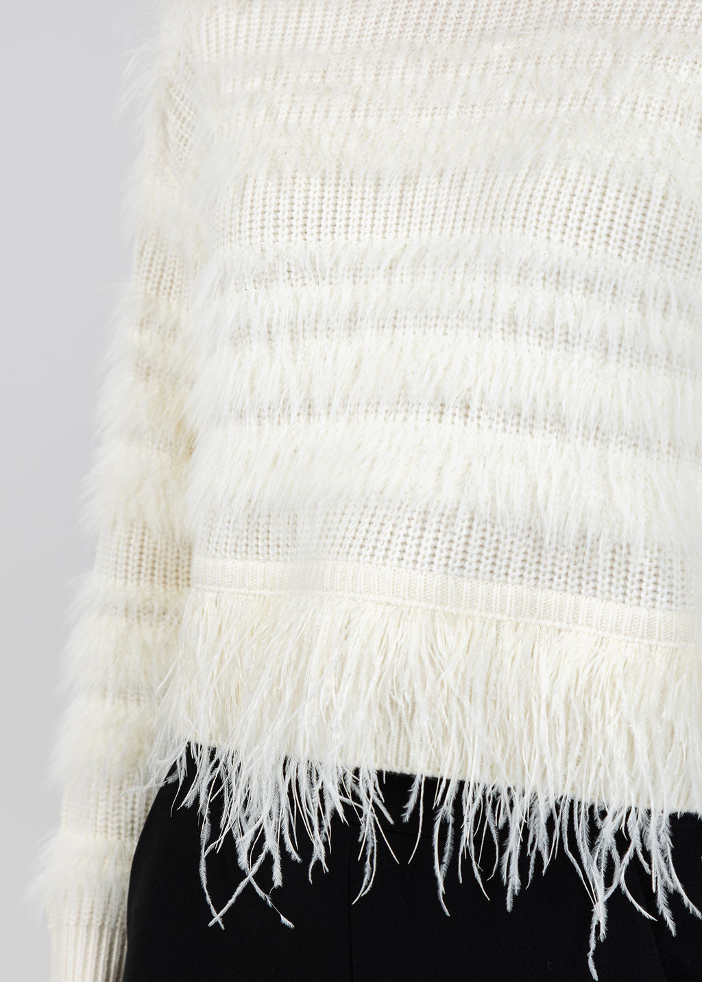 Cinq a Sept Vivi Pullover Sweater in Ivory available at Barbara Katz