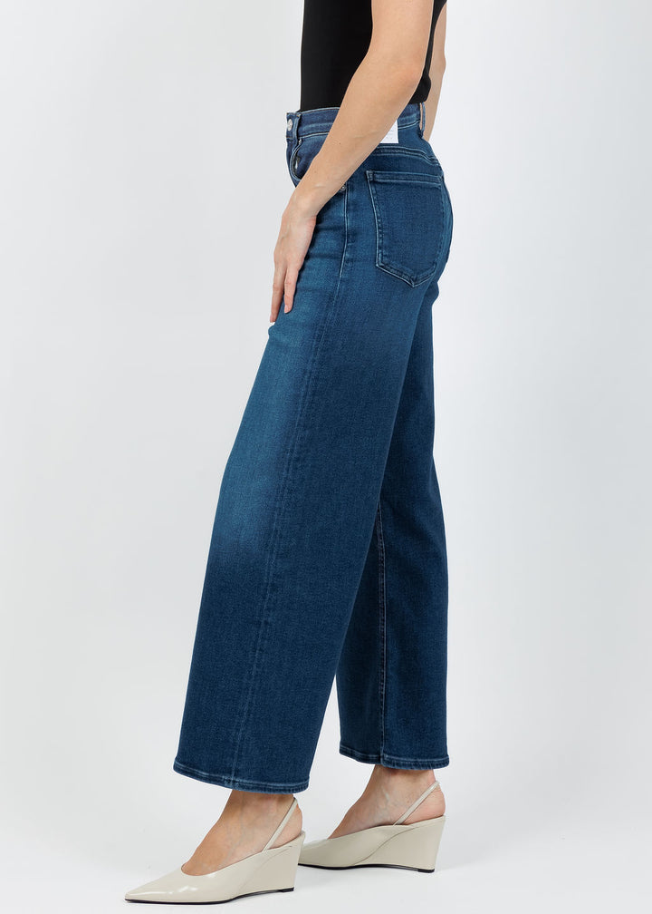 Citizens of Humanity Lyra Wide Leg Crop Clean Hem in Augusta available at Barbara Katz