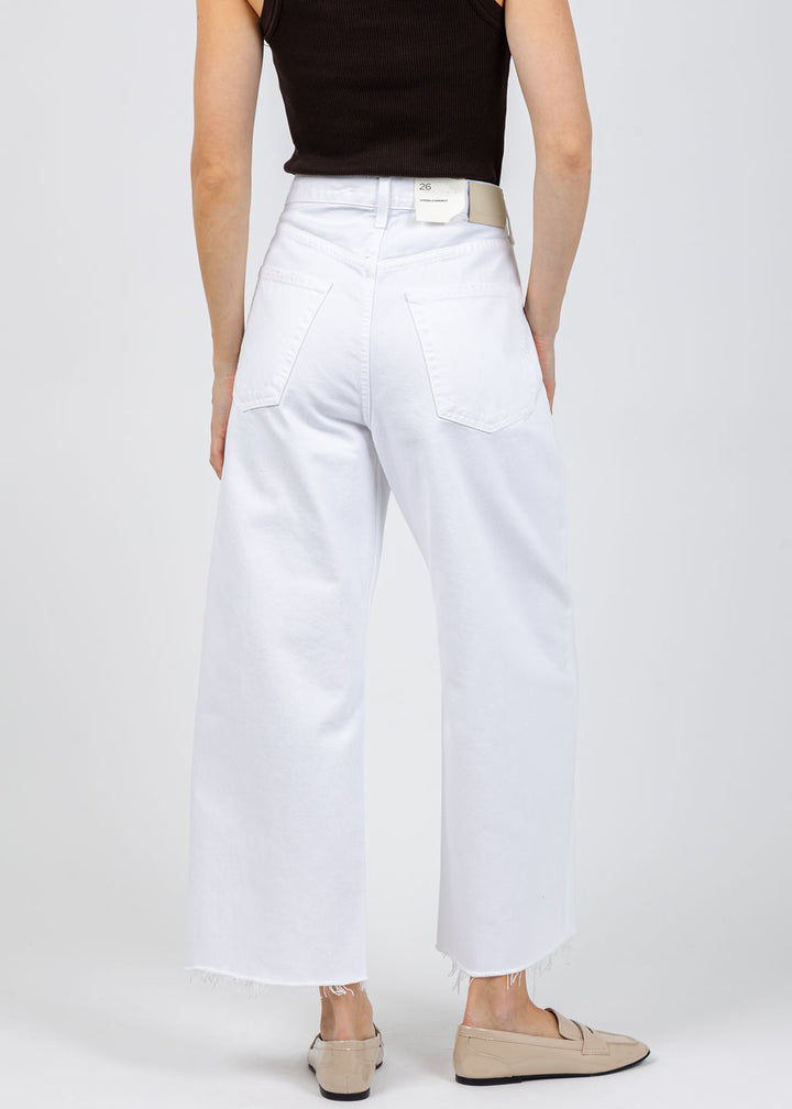 Citizens of Humanity Ayla Raw Hem Crop Pants in Harlow available at Barbara Katz