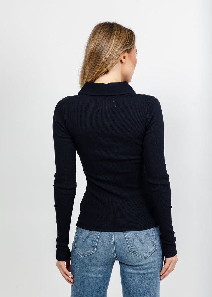 Citizens of Humanity Brea 60s Polo - Navy available at Barbara Katz