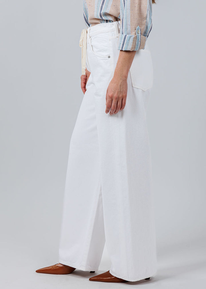 Citizens of Humanity Brynn Drawstring Trousers in Tulip available at Barbara Katz