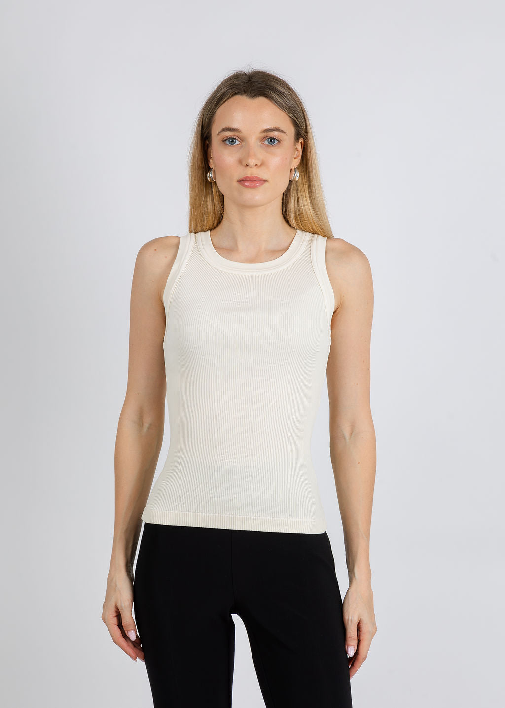 Citizens of Humanity Isabel Rib Tank in Dune available at Barbara Katz