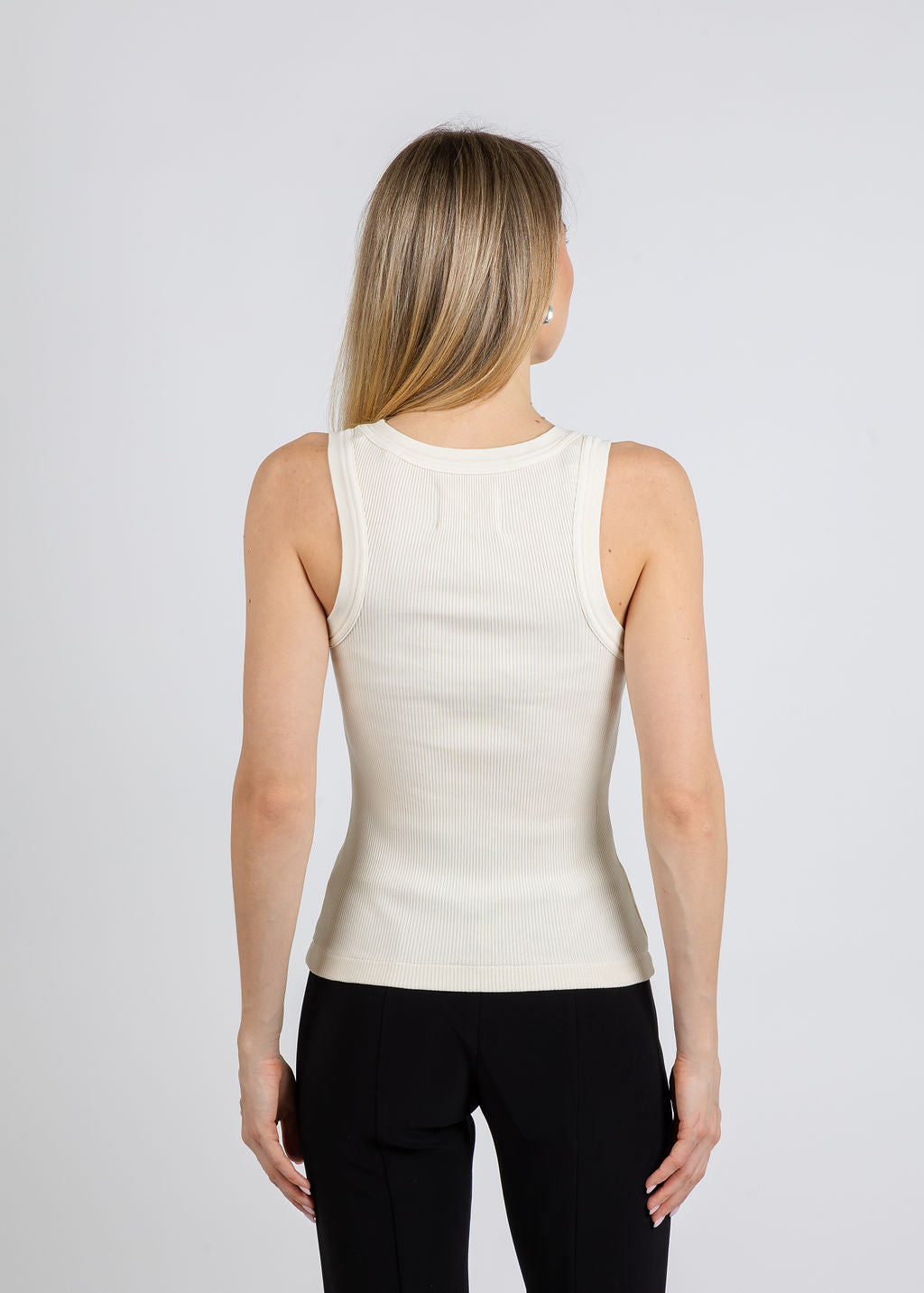 Citizens of Humanity Isabel Rib Tank in Dune available at Barbara Katz
