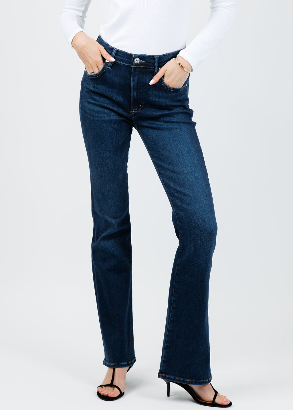 Citizens of Humanity Lilah High Rise Bootcut 32.5" in Dakota available at Barbara Katz