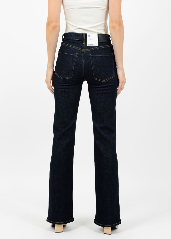 Citizens of Humanity Lilah High Rise Bootcut Jean 32.5" in Inky Rise available at Barbara Katz