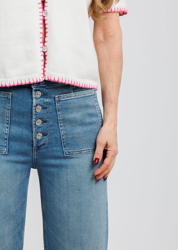 Citizens of Humanity Lyra Patch Pocket Jeans in Splendor available at Barbara Katz