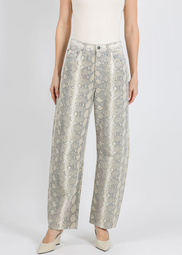 Citizens of Humanity Miro Long Relaxed Jeans in Python available at Barbara Katz