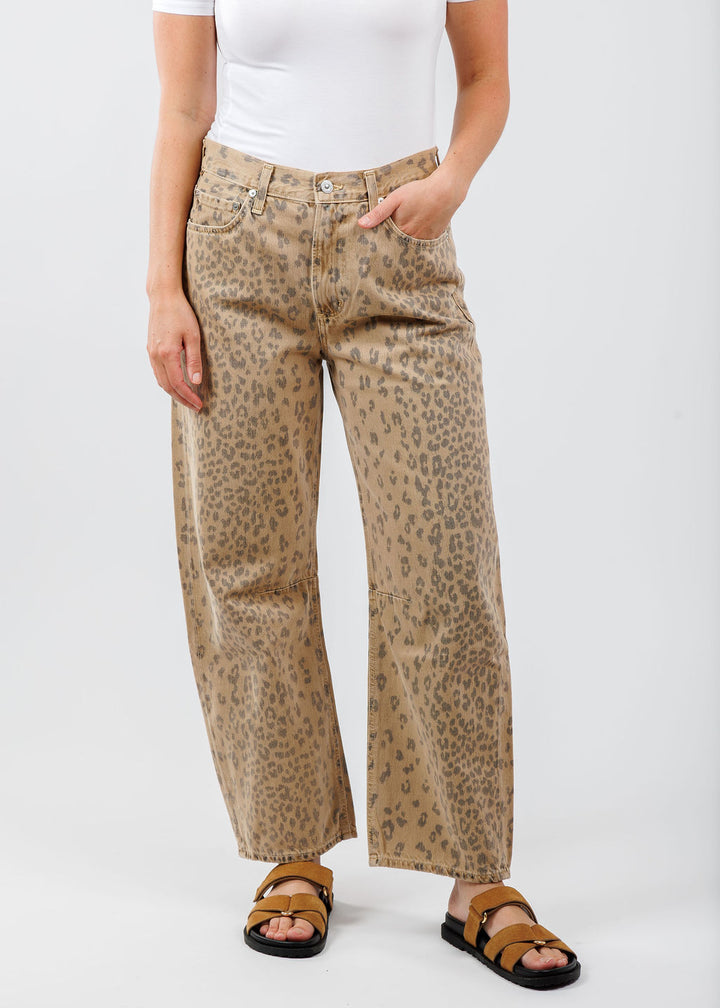 Citizens of Humanity Miro Relaxed Jeans in Natural Cheetah available at Barbara Katz