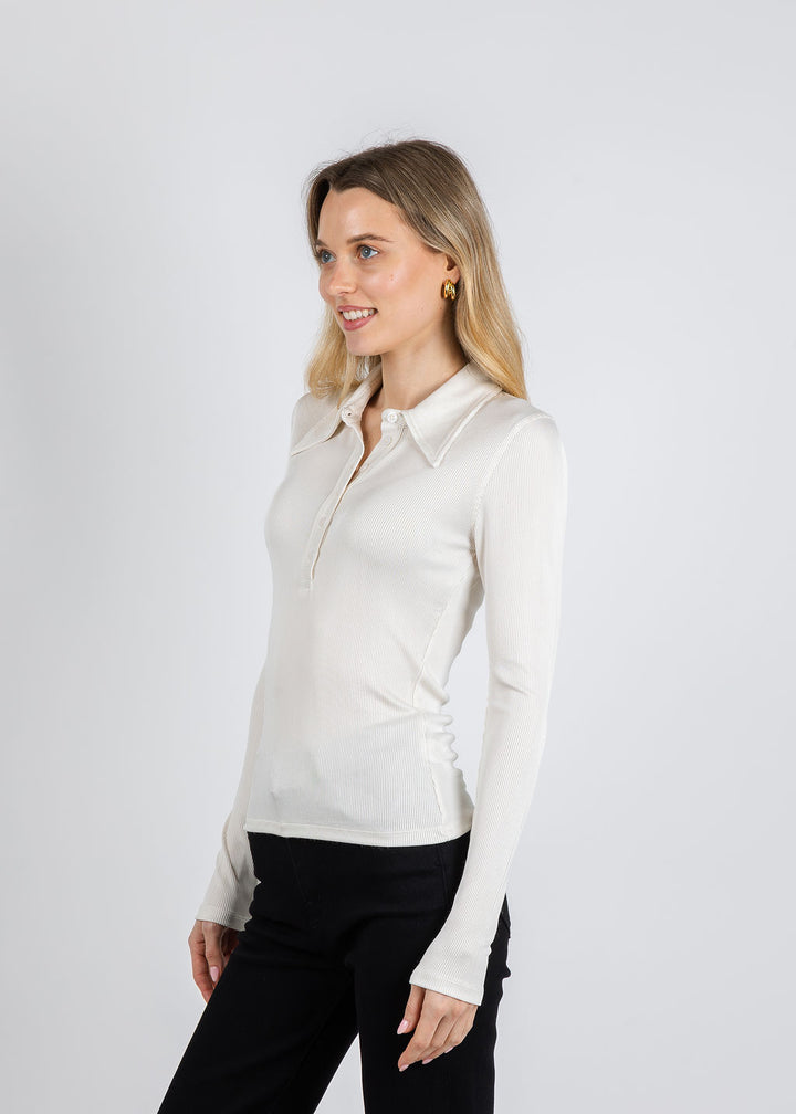 Citizens of Humanity Shaea Polo in Pashmina available at Barbara Katz