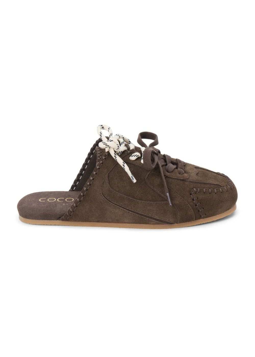 Coconuts by Matisse Devyn Slip On Moccasin  Sneaker Mule in Chocolate available at Barbara Katz