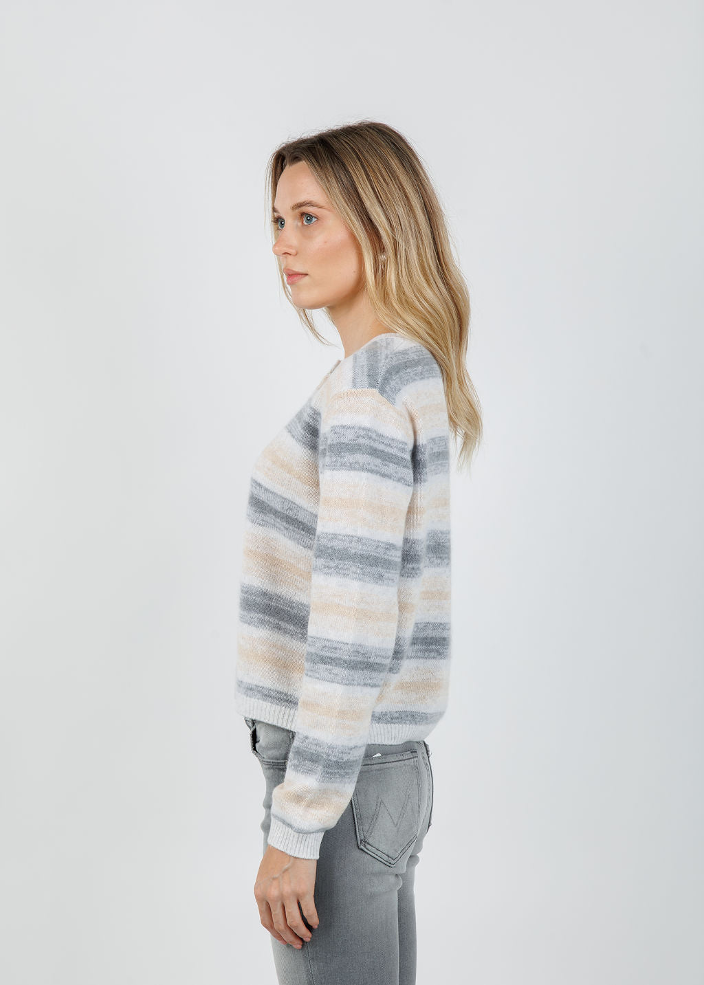 Colorush Nicoya Twist Cardigan in Scorpio available at Barbara Katz