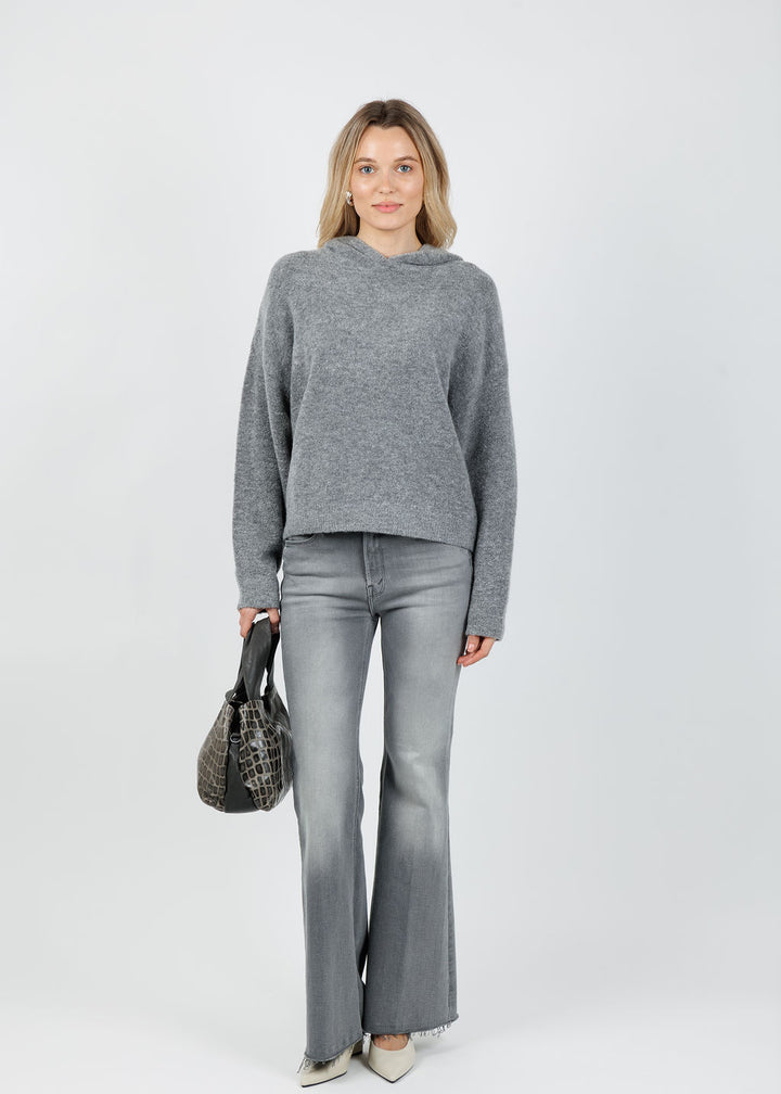 COLORUSH Zeta Jumana Hoodie in Stone available at Barbara Katz