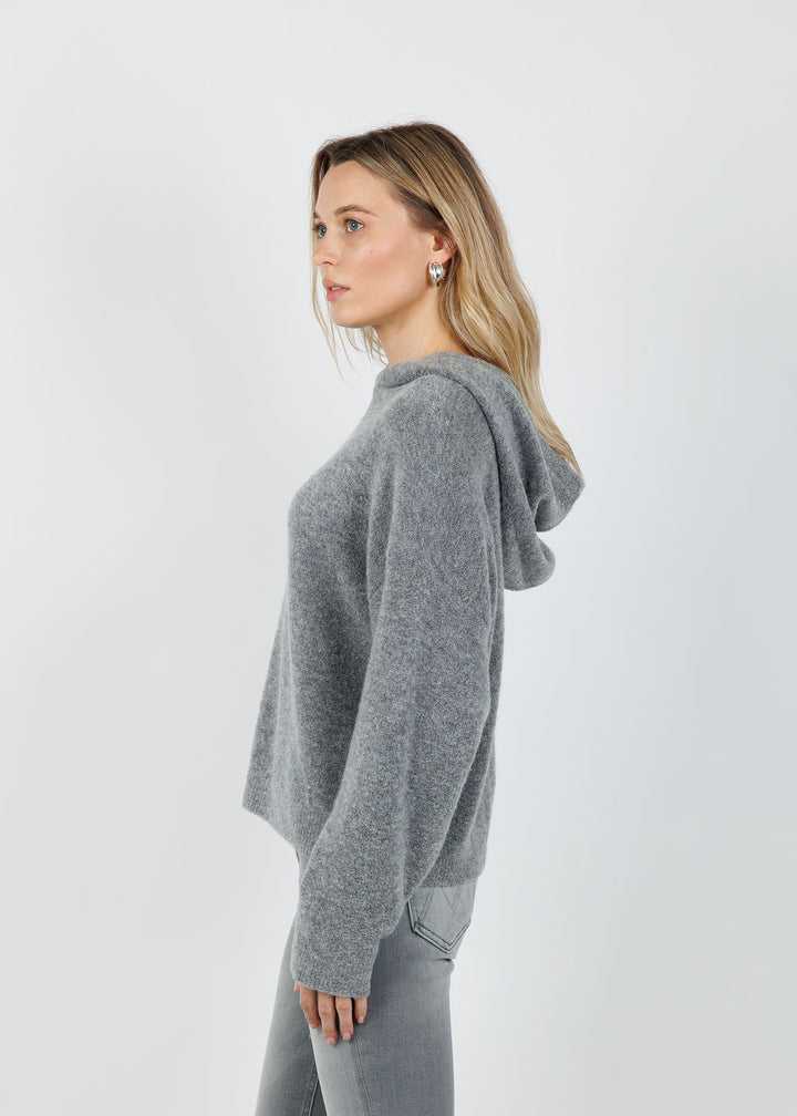 COLORUSH Zeta Jumana Hoodie in Stone available at Barbara Katz
