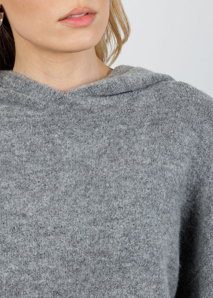 COLORUSH Zeta Jumana Hoodie in Stone available at Barbara Katz