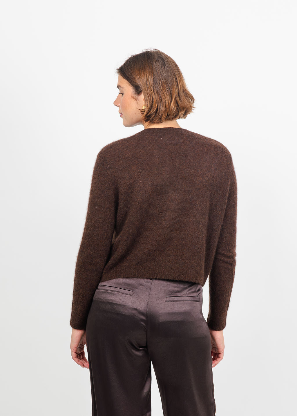 Colorush Amara Malou Cardigan in Americano available at Barbara Katz