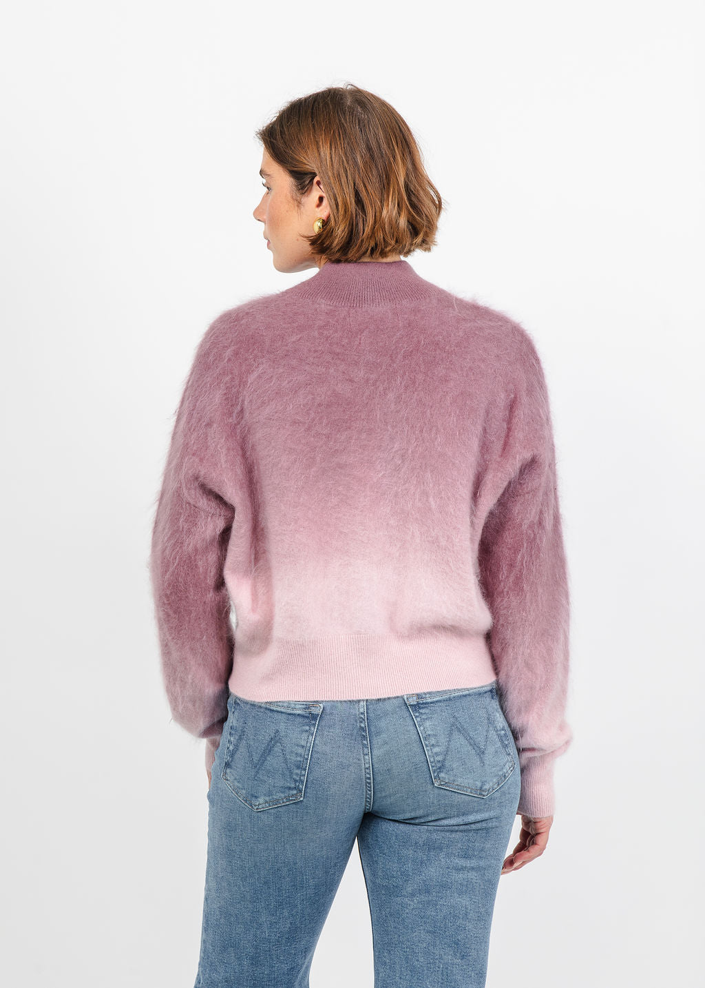 Colorush Brushed Dip Toto Jacket in Merlot Mist available at Barbara Katz