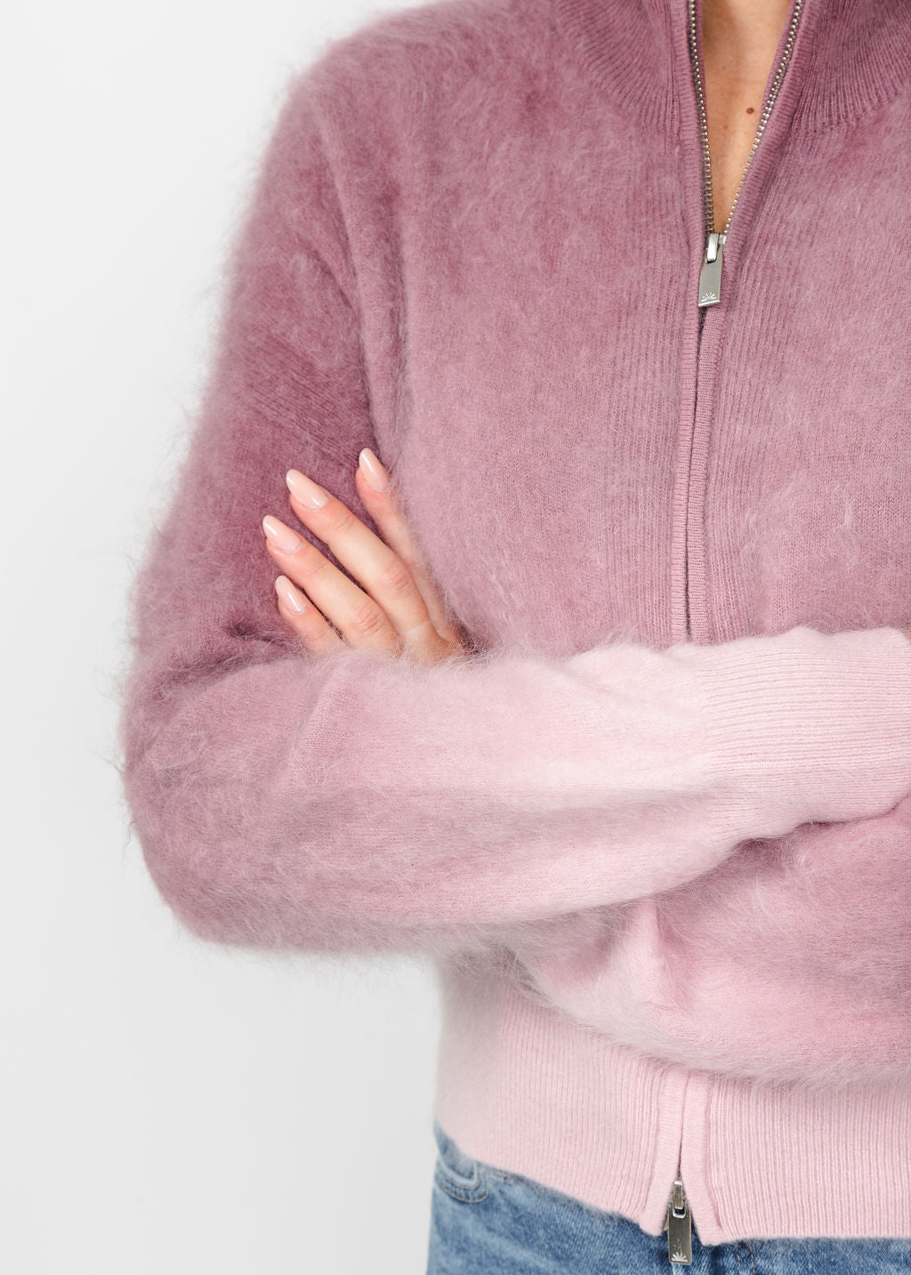 Colorush Brushed Dip Toto Jacket in Merlot Mist available at Barbara Katz
