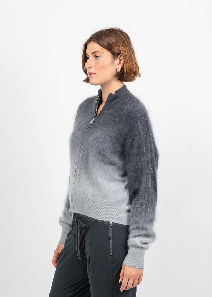 Colorush Brushed Dip Toto Jacket in Shadow Fade available at Barbara Katz